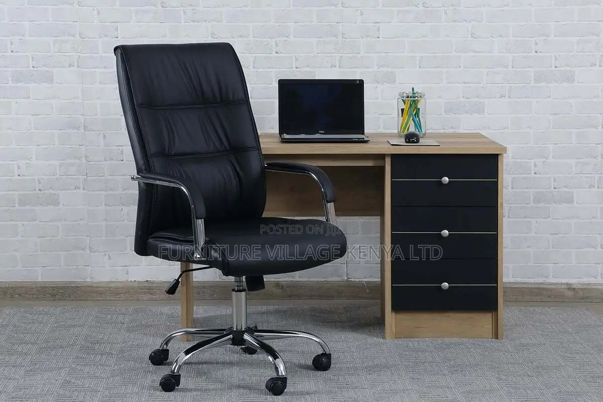 Executive Leather Office Seat