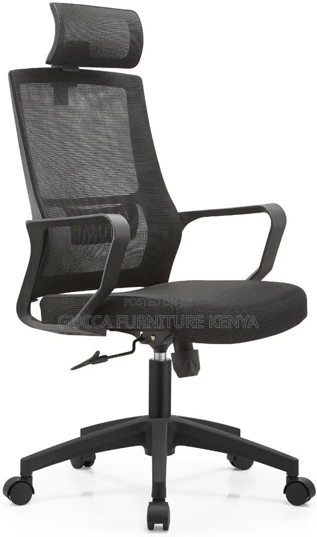 Ergonomic High-Back Desk Chair - Breathable Mesh