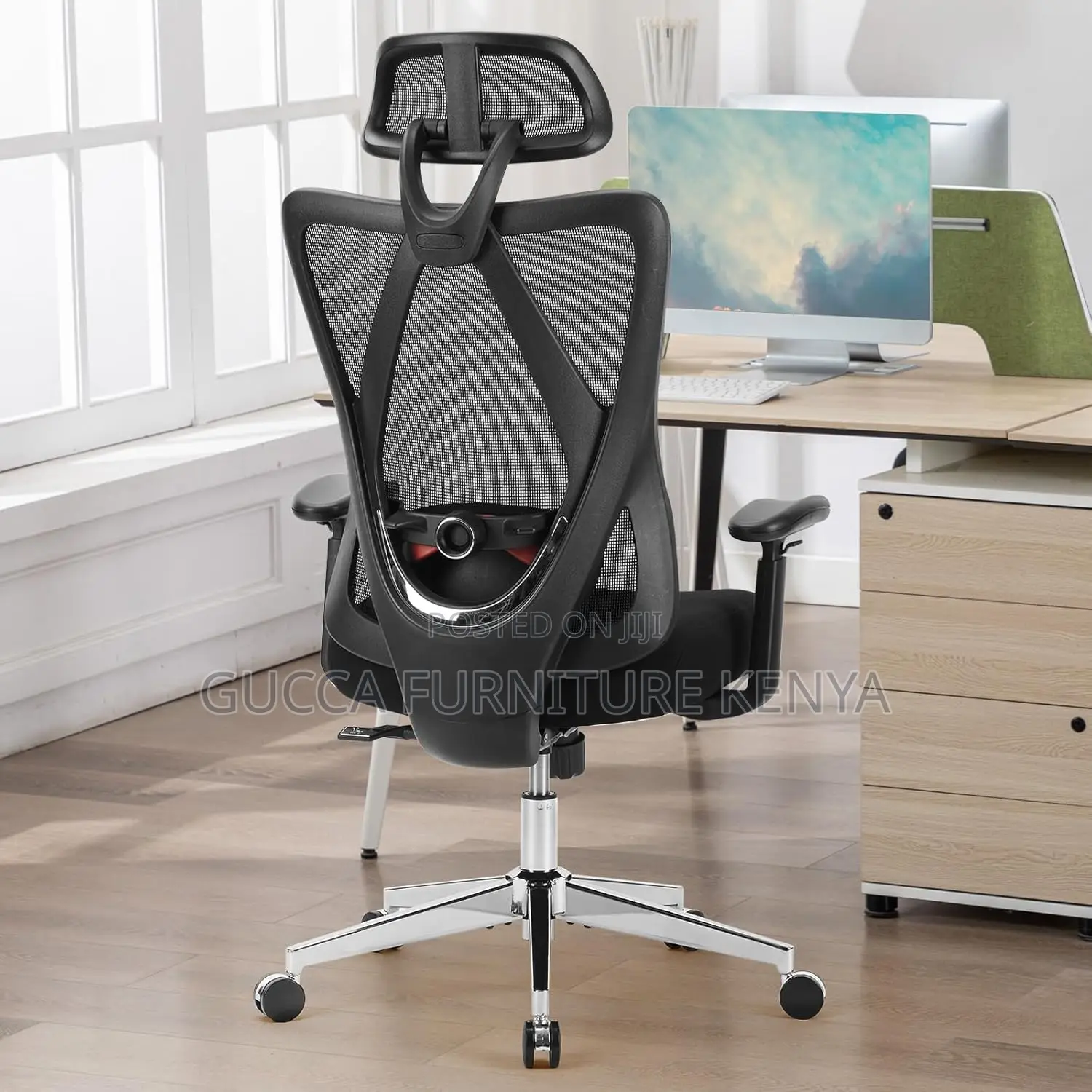 High Back Ergonomic Desk Chair With Lumbar Support
