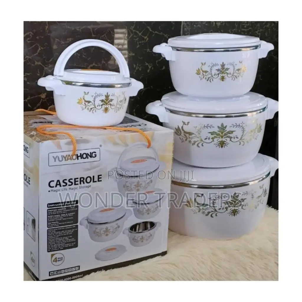 * Set White Casserole Hotpots*