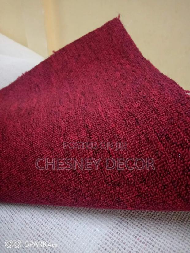 Delta Maroon Wall to Wall Carpets for Home and Office