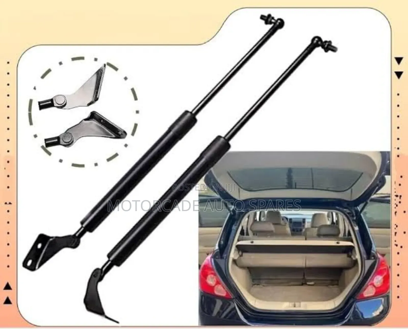 Nissan March Boot Shocks Set