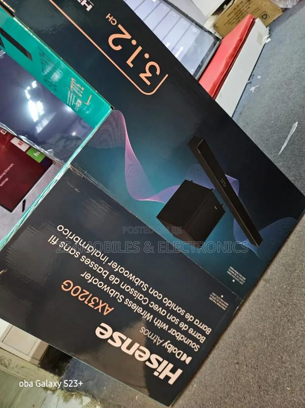 Hisense Ax3120 360w Soundbar | 3.1.2 Channel Soundbar