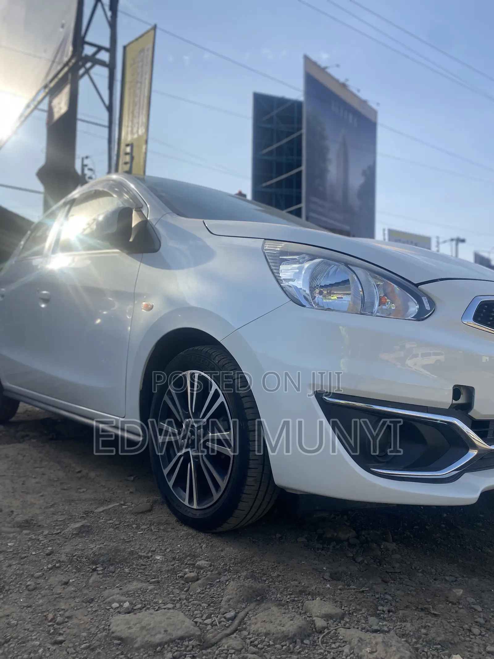 Mitsubishi Mirage 2017 White