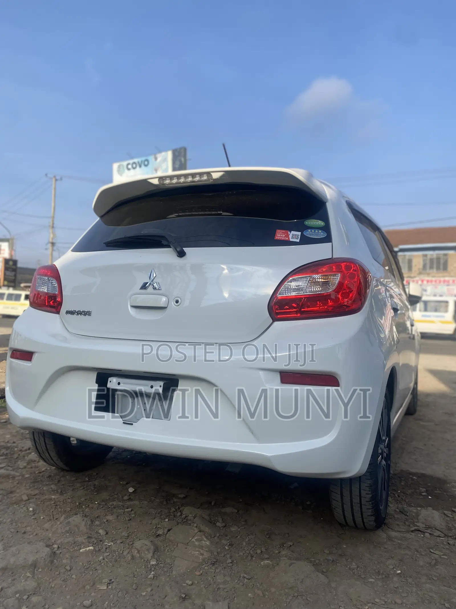 Mitsubishi Mirage 2017 White