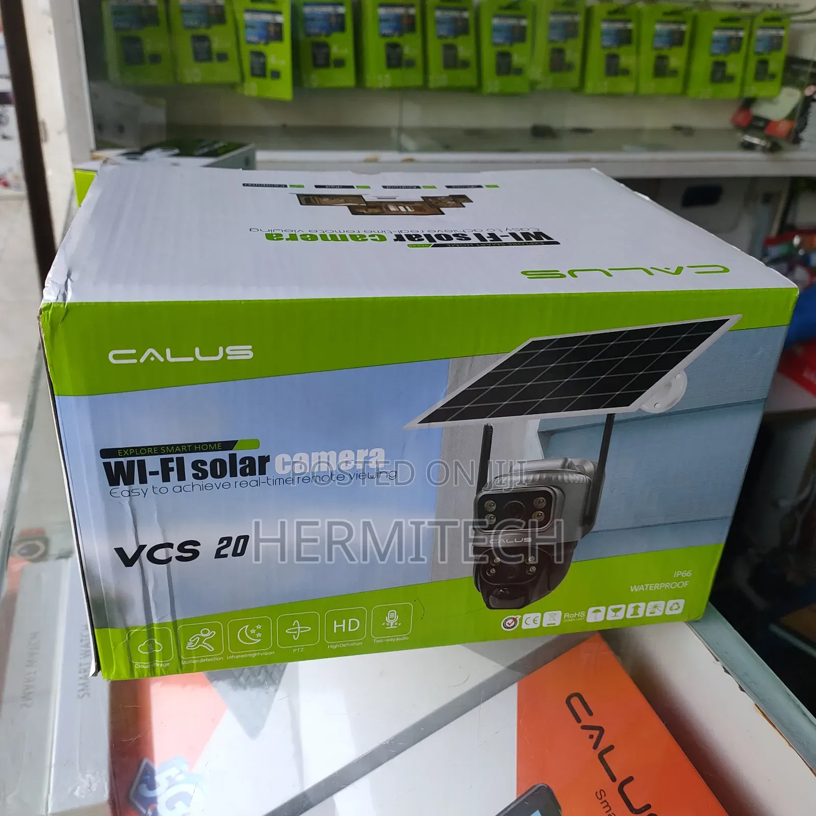 VCS 20 Solar Wifi Camera *Dual Lens