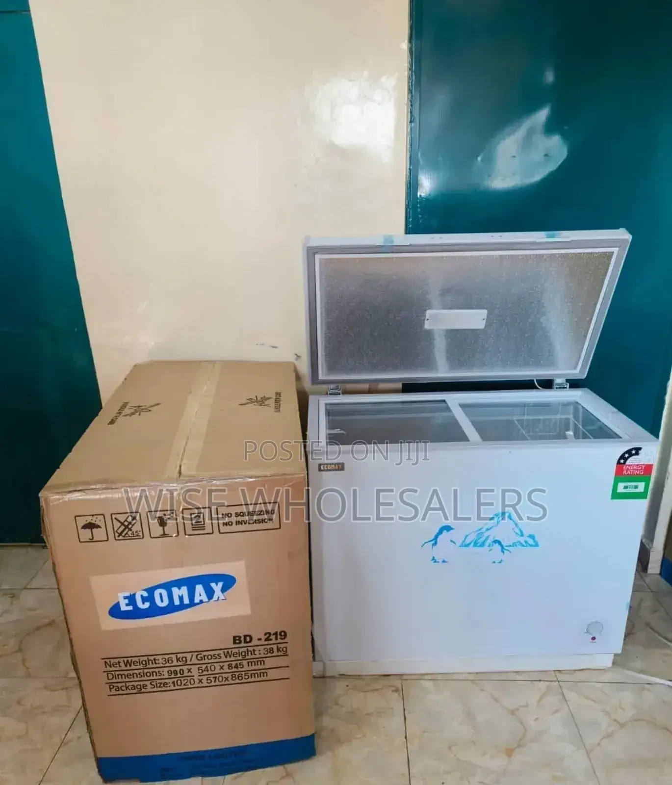 * Ecomax 219 Litres Deep Freezer *