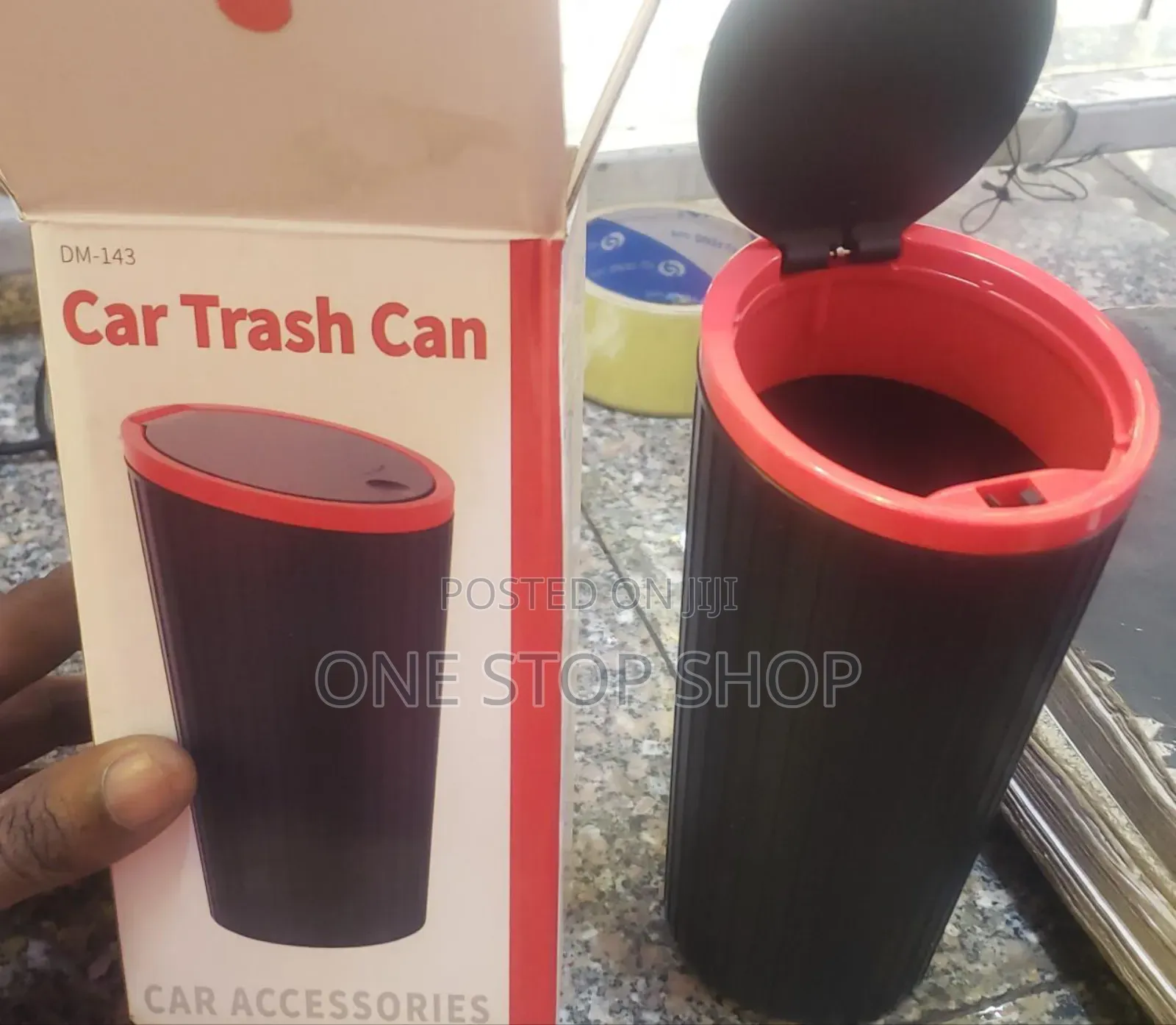 Mini Car Trash Bin