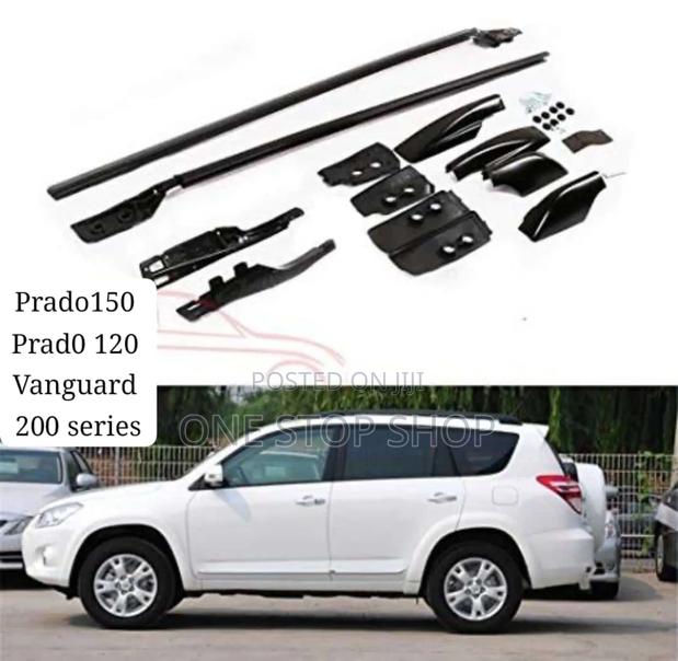 Prado Series Roof Rails - main view