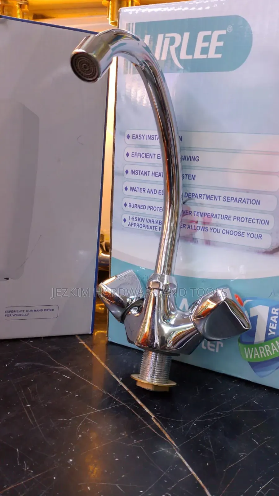 Mixer Tap Pillar