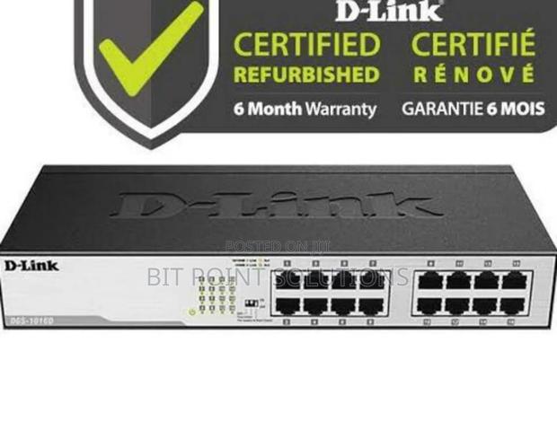 DGS-1016D/B//D-link 16-portbase-t Unmanaged Swit - main view