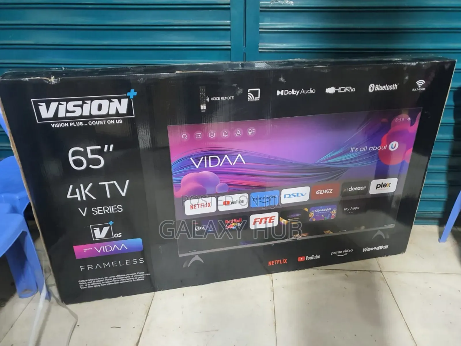 Vision Plus 65′′ Frameless V+ Os Smart Tv Vision