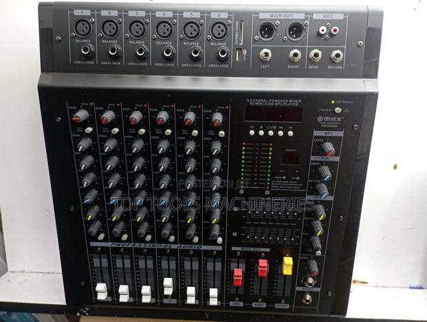 Yamaha 6channel Powered Mixer - main view