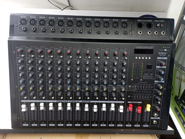 Max 12channel Powered Mixer Usb Mp3 Player - main view
