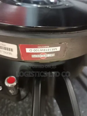 B C MR18BTW100-D 18inch 3000watts Bass Speaker