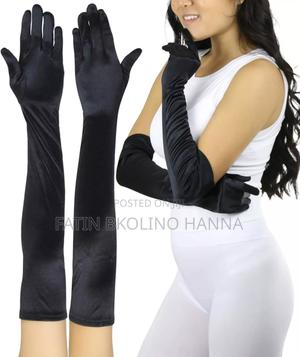 Satin Long Gloves - thumbnail 2