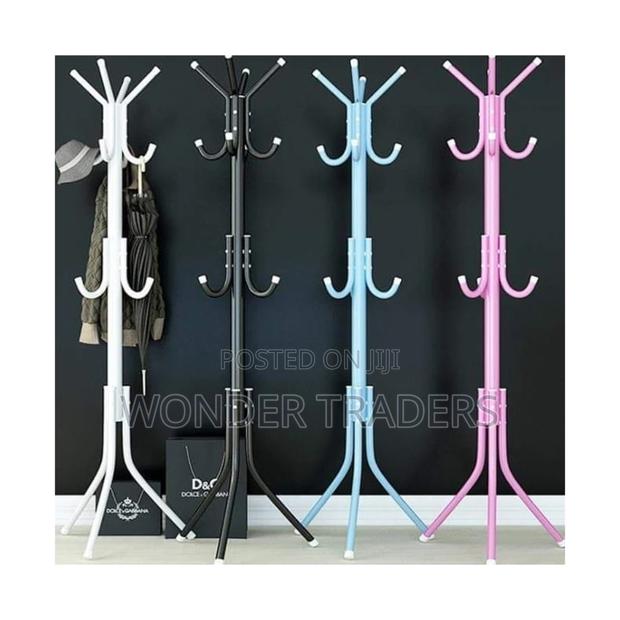 Metallic Coat Hanger/Bag Hanger Stand