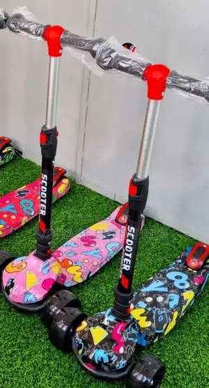 Scooter's , Kids Scooters With Grafitti