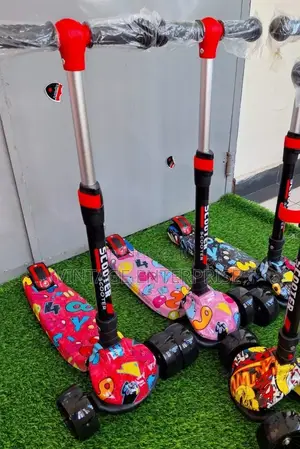 Scooter's , Kids Scooters With Grafitti