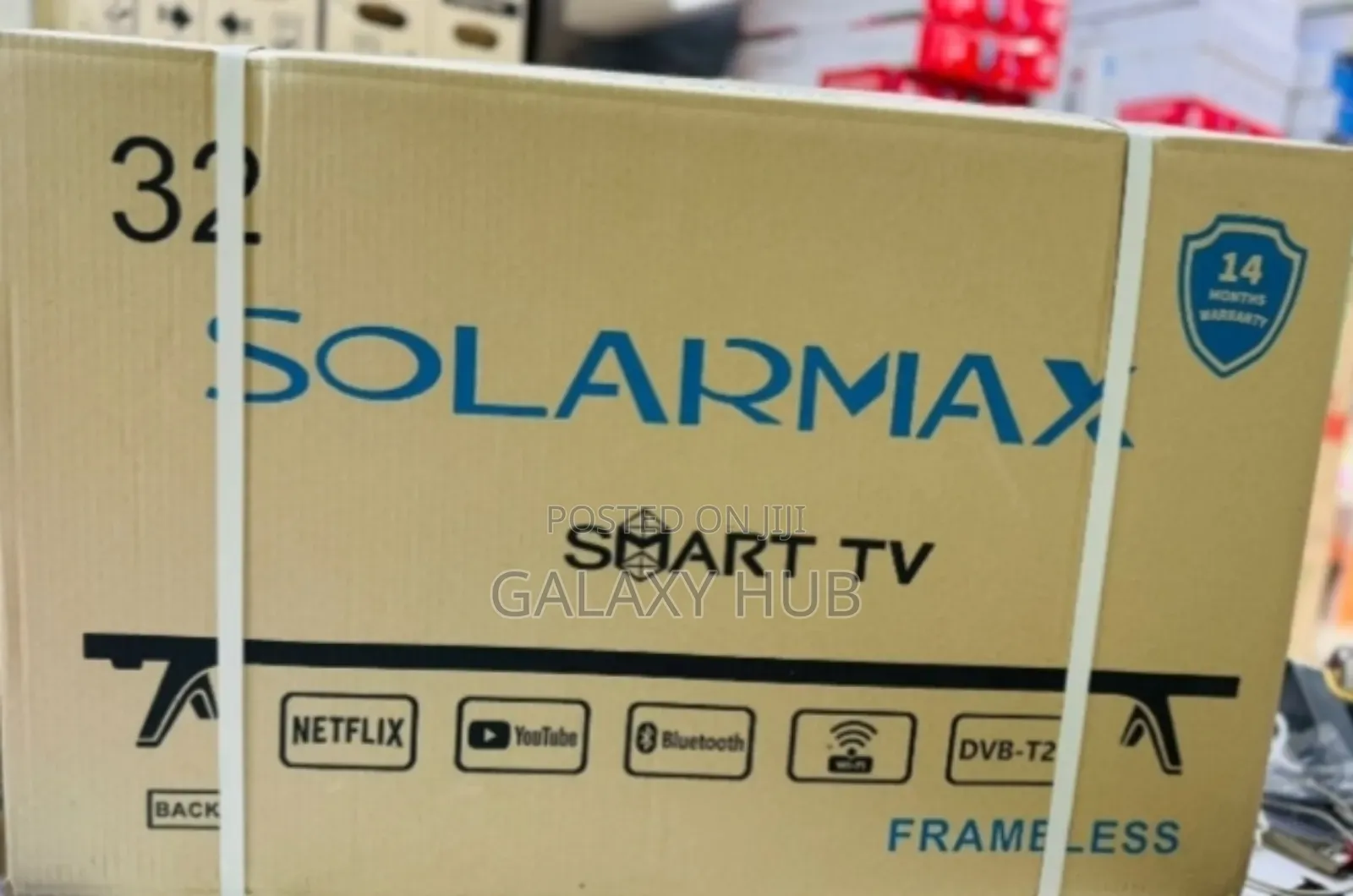 Solarmax 32 Inches Smart Android Flameless Tv