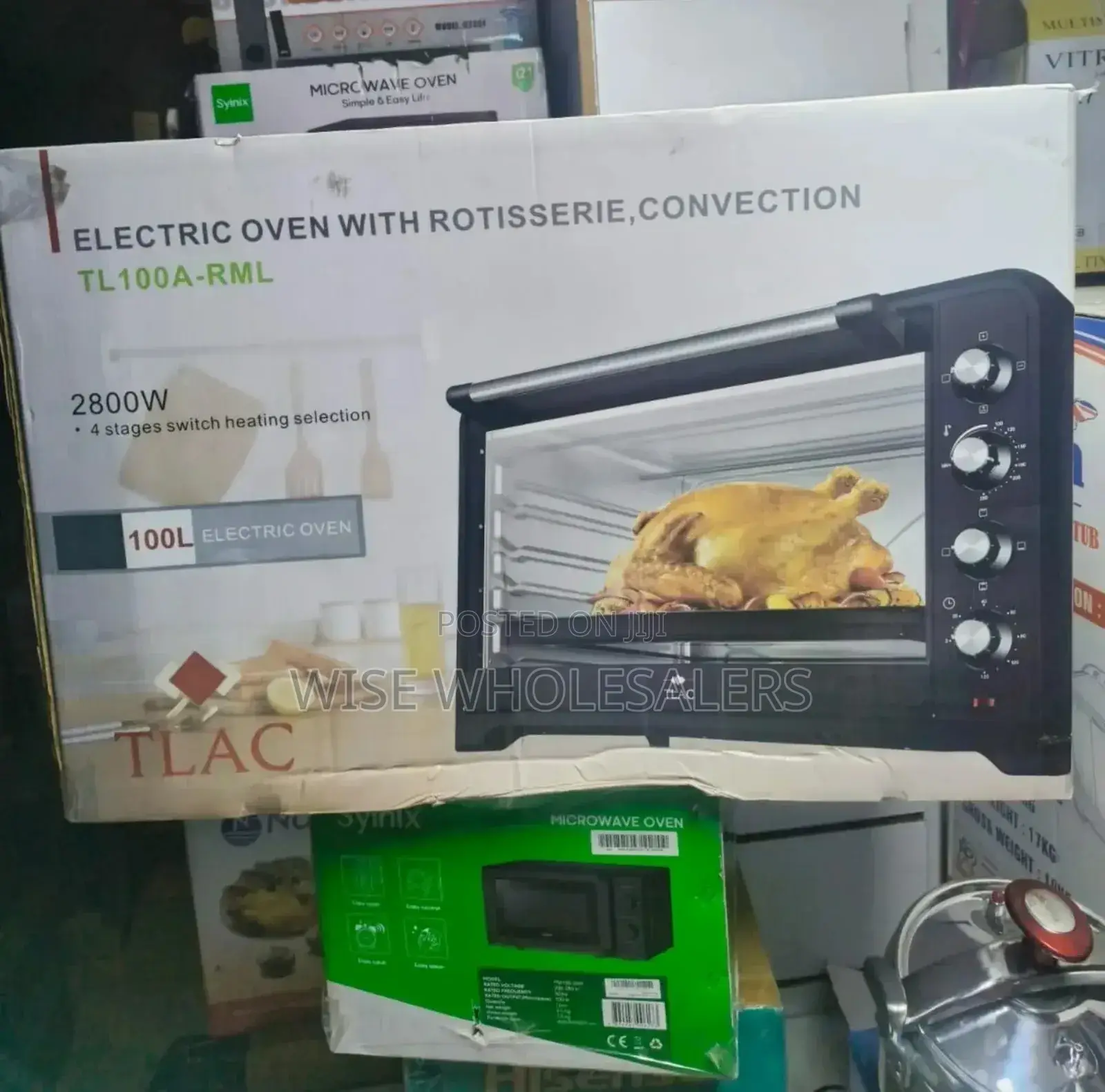 TLAC 100L Electric Oven Conventional✓ 