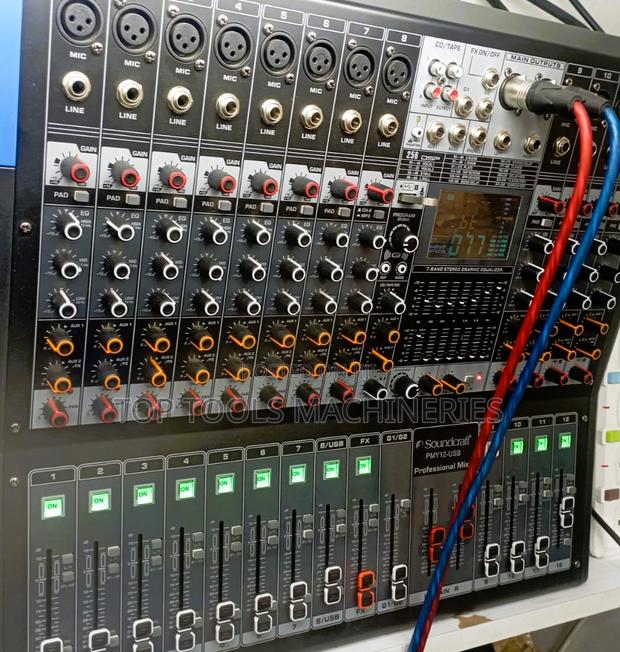 PMX Sound Craft 8channel Powered Mixer