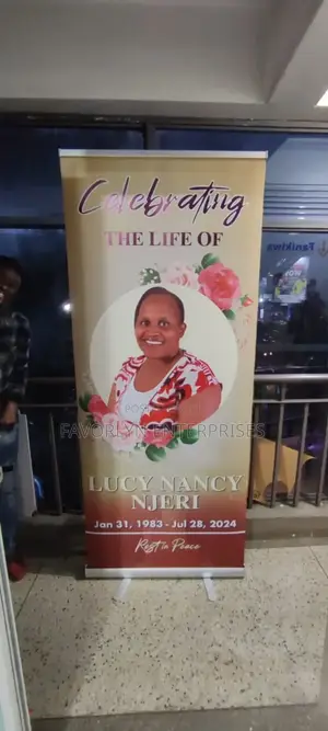Roll Up Banner for Eulogy
