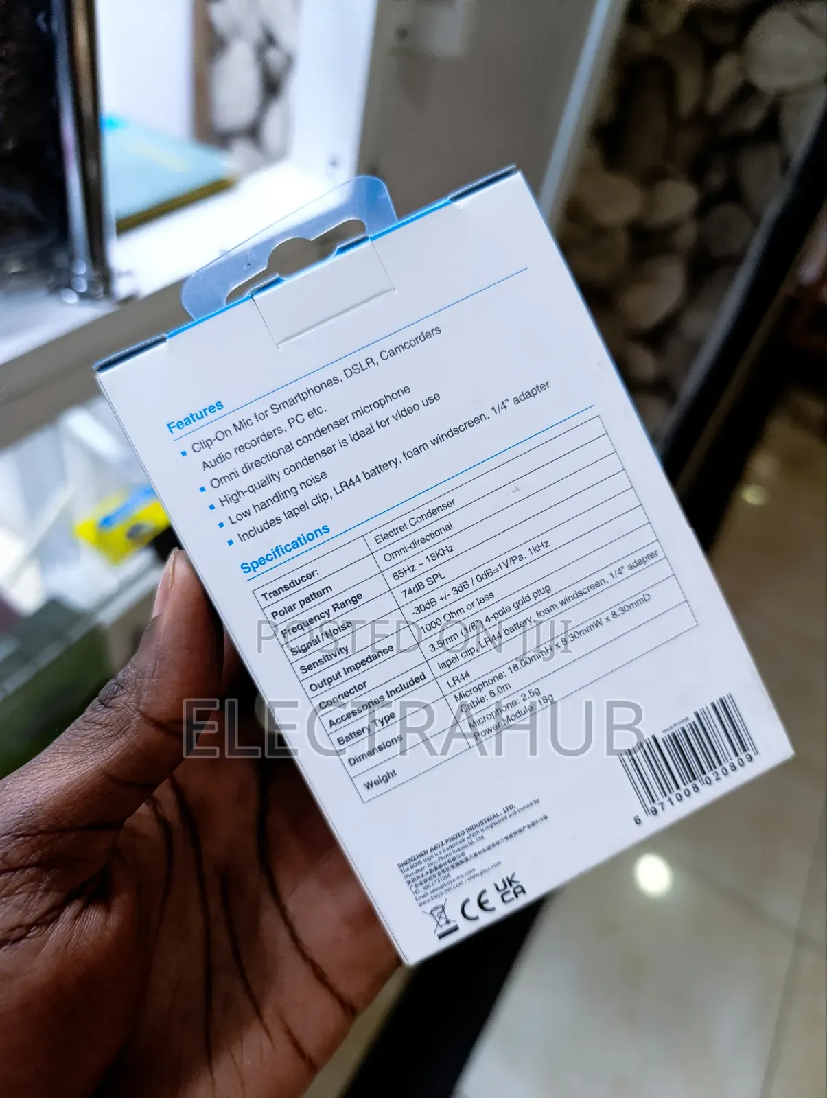 Boya BY-M1 Lavalier Mic New Sealed in a Shop