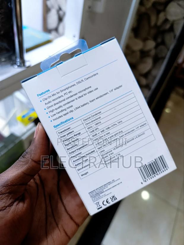 Boya BY-M1 Lavalier Mic New Sealed in a Shop - thumbnail 2