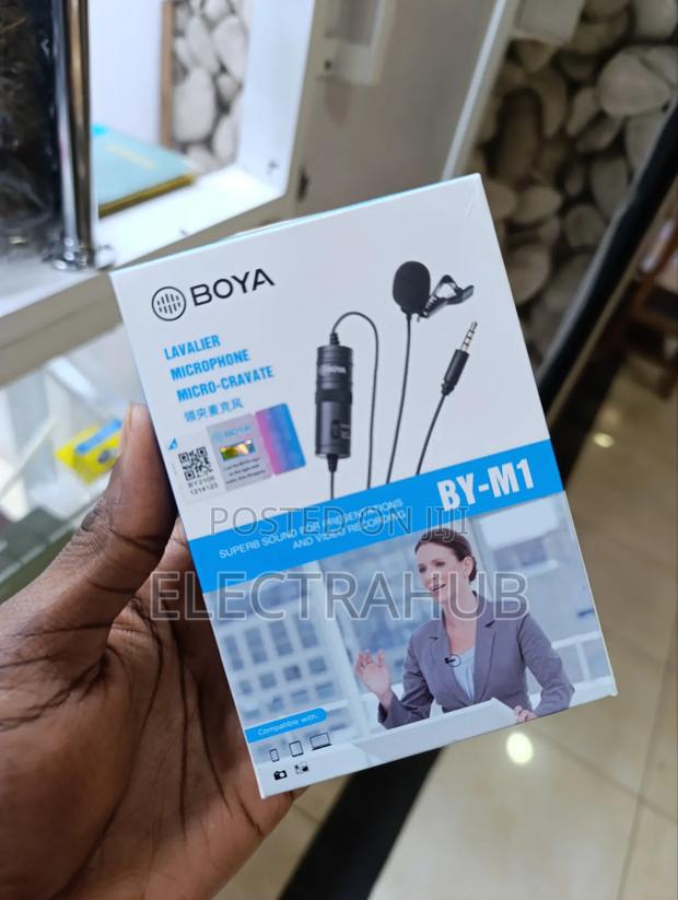 Boya BY-M1 Lavalier Mic New Sealed in a Shop - main view