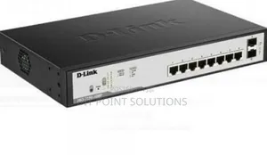 Dlink DGS-F1010P-E 250M 10-Port 1000mbps Switch With 8 Poe