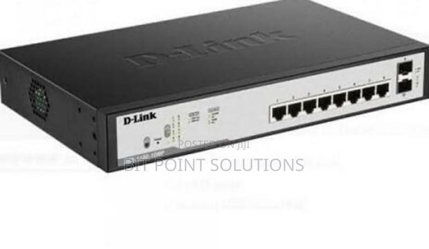 Dlink DGS-F1010P-E 250M 10-Port 1000mbps Switch With 8 Poe