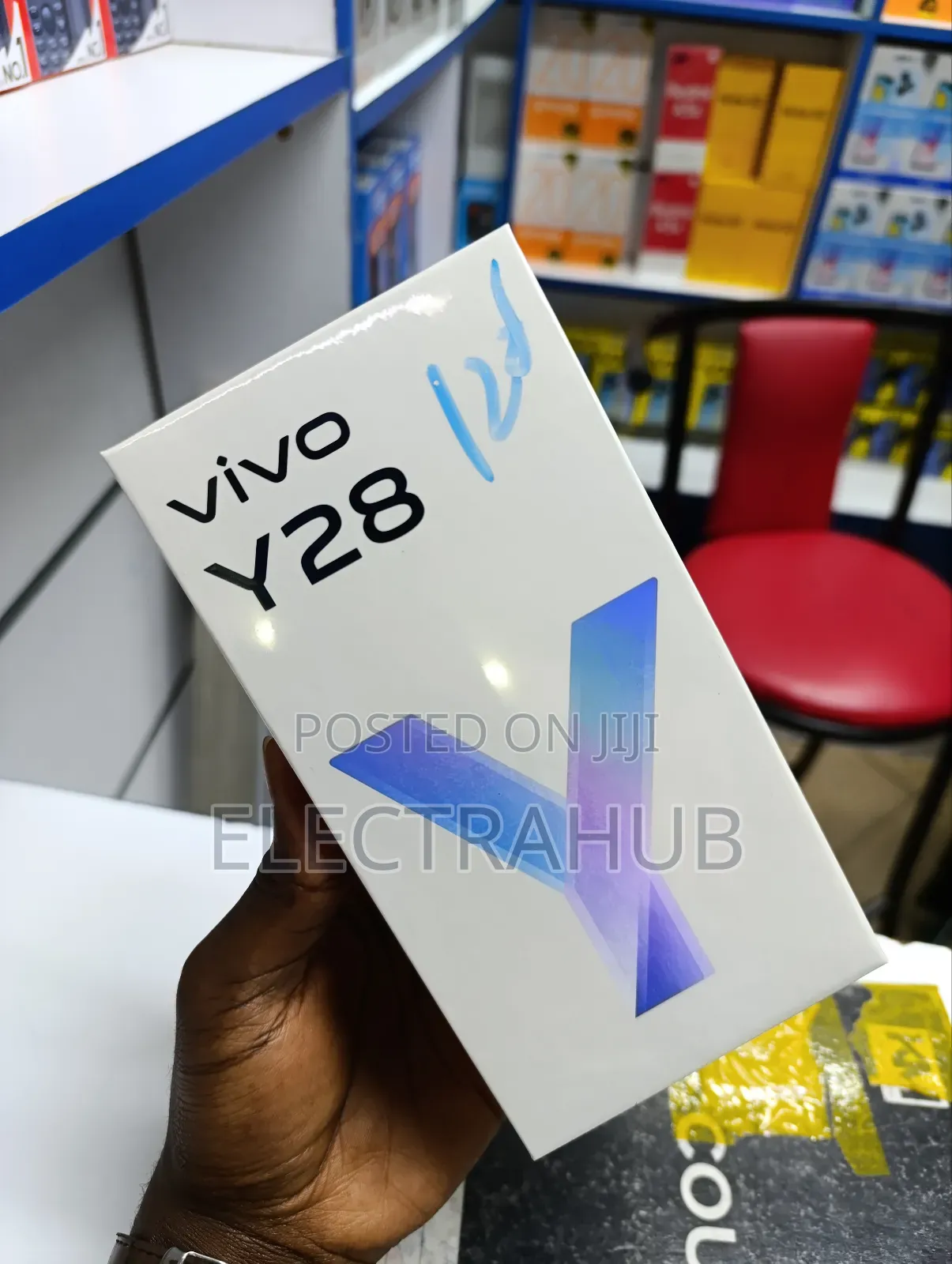 New Vivo Y28 8 GB Black