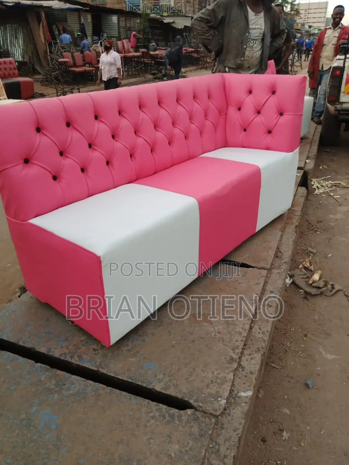 Affordable Pink Bench