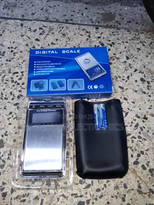 Digital Weighing Scale.0.01 to 500 G, Black Lit LCD Display