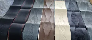 Stitching Steering Leather Cover(+ Stitching Thread+Kneedle