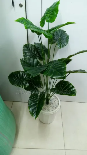 1.2m Green Plant With Vase In Stock
