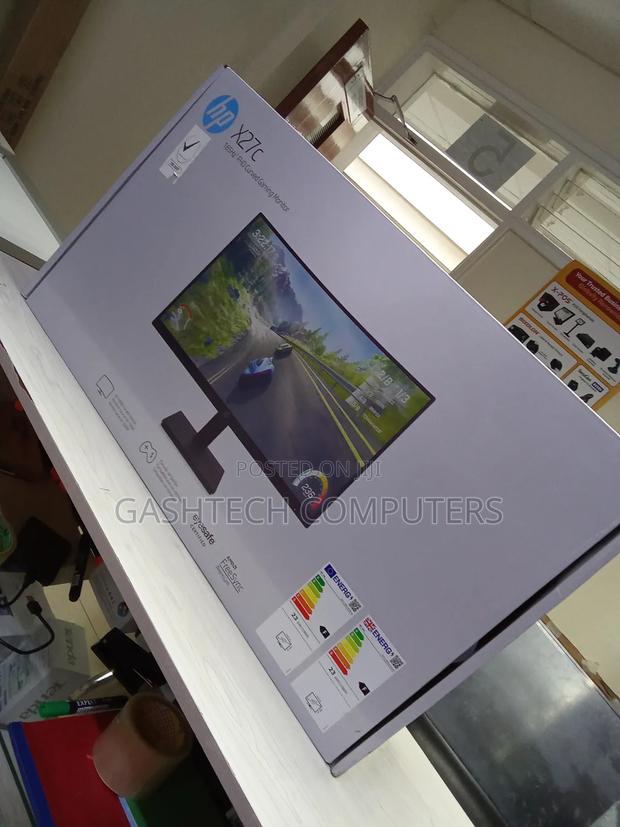 HP X27C 27'' Curved Gaming Monitor FHD - thumbnail 4