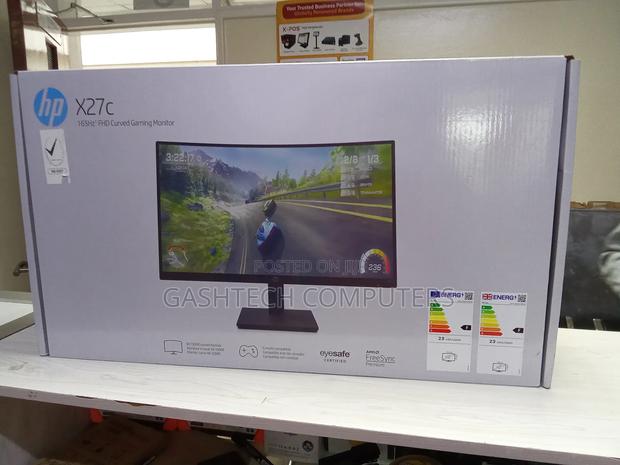 HP X27C 27'' Curved Gaming Monitor FHD - main view