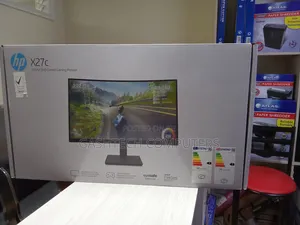 27 Inch HP X27C Full HD Curved Gaming Monitor