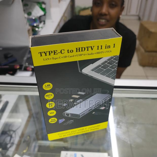 Type C Hub 11 in 1 Adapter - thumbnail 5
