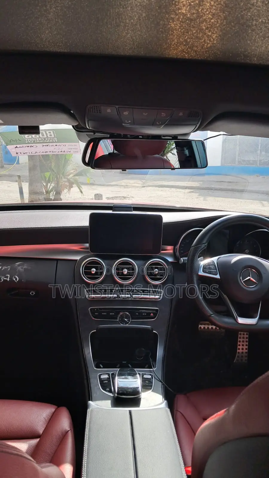 Mercedes-Benz C200 2017 Red