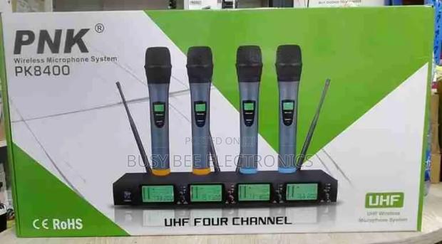 BNK BK8400 4 IN 1 Wireless Microphone Set