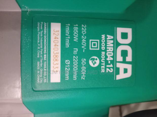 Router Machine DCA 1850wtts - main view