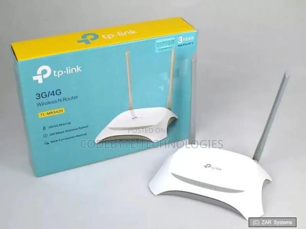 Tp-Link TL-MR3420 3g/4g Wireless N Router - main view