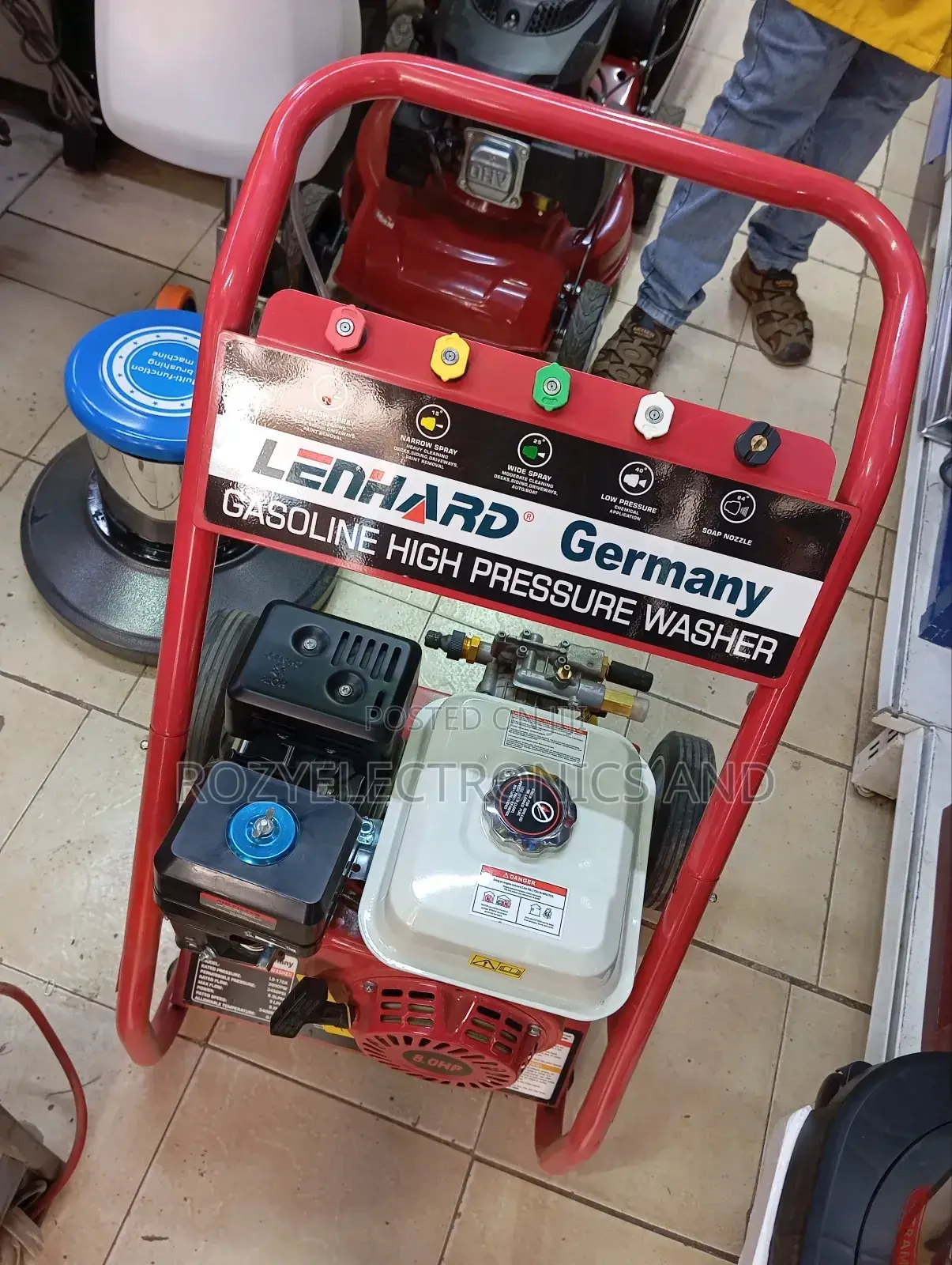 Gasoline High Pressure Washer Machine