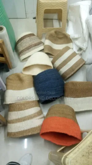 Sisal Nicely Knitted Baskets Size 10