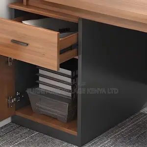Sleek Computer Work Desk With Cable Management -1.2 Meters