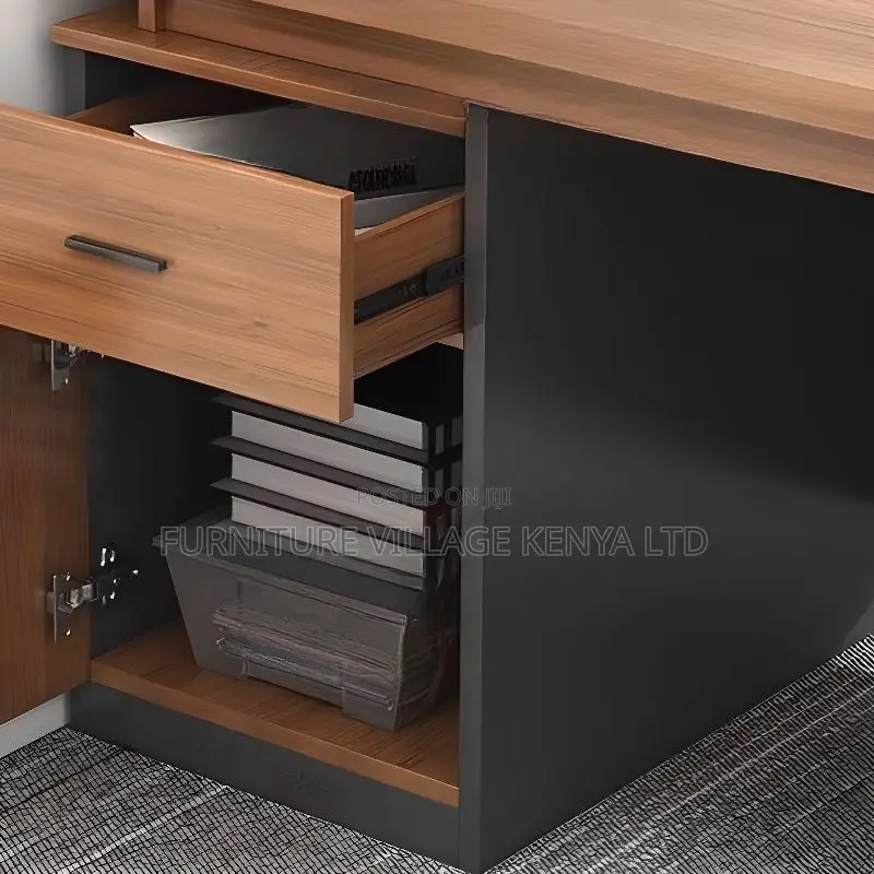 Sleek Computer Work Desk With Cable Management -1.2 Meters