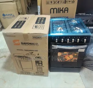 Sayona 3gas+1 Electric Plate Standing Cooker With Gas Oven
